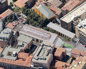 AERIAL VIEW OF THE ALBERTI CLASSROOM COMPLEX