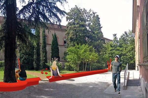 Studio per area esterna Via Irnerio 48, Bologna