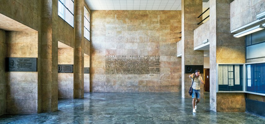 Interni della sede storica di Ingegneria